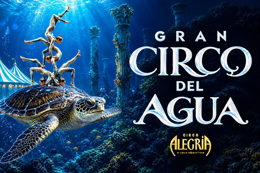 Circo Alegría cartel Navidad 2025